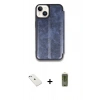 MARSİLYAN™- iPhone 14 Kılıf Zirve Yansıma Serisi - Siyah Joko Magic 5D Hayalet Cam + Diamond Kamera Lens - SABE