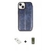 MARSİLYAN™- iPhone 14 Kılıf Zirve Yansıma Serisi - Siyah Joko Magic 5D Hayalet Cam + Diamond Kamera Lens - YL