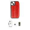 MARSİLYAN™- iPhone 14 Kılıf Zirve Yansıma Serisi - Siyah Joko Magic 5D Hayalet Cam + Shine Kamera Lens - GD