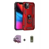 MARSİLYAN™- iPhone 14 Plus Kılıf Ahenk Klasik Koleksiyonu - Siyah Joko Magic 5D Hayalet Cam + Raze Metal Kamera Lens - KI