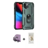 MARSİLYAN™- iPhone 14 Plus Kılıf Ahenk Klasik Koleksiyonu - Siyah Mat Seramik Nano Ekran Koruyucu + Raze Metal Kamera Lens - SH