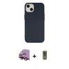MARSİLYAN™- iPhone 14 Plus Kılıf Ahenk Serisi - Siyah Joko Magic 5D Hayalet Cam + Raze Metal Kamera Lens - KI