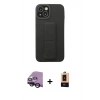 MARSİLYAN™- iPhone 14 Plus Kılıf Çekirdek Yansıma - Şeffaf Maxco Cam Ekran Koruyucu + Raze Metal Kamera Lens - SH