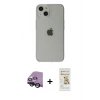 MARSİLYAN™- iPhone 14 Plus Kılıf Kutup Doku Koleksiyonu - Siyah Mat Seramik Nano Ekran Koruyucu + Raze Metal Kamera Lens - SH