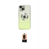 MARSİLYAN™- iPhone 14 Plus Kılıf Kutup Yansıma Özel Seri - Şeffaf Maxco Cam Ekran Koruyucu