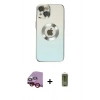 MARSİLYAN™- iPhone 14 Plus Kılıf Kutup Yansıma Özel Seri - Siyah Joko Magic 5D Hayalet Cam + Raze Metal Kamera Lens - KI