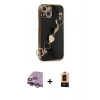 MARSİLYAN™- iPhone 14 Plus Kılıf Nova Işık Prime - Şeffaf Maxco Cam Ekran Koruyucu + Raze Metal Kamera Lens - MR