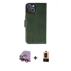 MARSİLYAN™- iPhone 14 Plus Kılıf Siluet Işık Serisi - Şeffaf Maxco Cam Ekran Koruyucu + Raze Metal Kamera Lens - KI