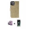 MARSİLYAN™- iPhone 14 Plus Kılıf Siluet Işık Serisi - Siyah 360 Mat Full Body Arka Koruyucu + Raze Metal Kamera Lens - MR