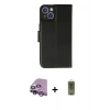 MARSİLYAN™- iPhone 14 Plus Kılıf Siluet Işık Serisi - Siyah Joko Magic 5D Hayalet Cam + Raze Metal Kamera Lens - MR