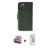 MARSİLYAN™- iPhone 14 Plus Kılıf Siluet Işık Serisi - Siyah Mat Seramik Nano Ekran Koruyucu + Raze Metal Kamera Lens - KI