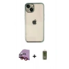 MARSİLYAN™- iPhone 14 Plus Kılıf Vadi Minimal - Siyah Joko Magic 5D Hayalet Cam + Raze Metal Kamera Lens - KI