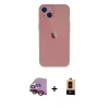 MARSİLYAN™- iPhone 14 Plus Kılıf Yadigar Yansıma Serisi - Şeffaf Maxco Cam Ekran Koruyucu + Raze Metal Kamera Lens - KI