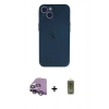 MARSİLYAN™- iPhone 14 Plus Kılıf Yadigar Yansıma Serisi - Siyah Joko Magic 5D Hayalet Cam + Raze Metal Kamera Lens - GS