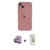 MARSİLYAN™- iPhone 14 Plus Kılıf Yadigar Yansıma Serisi - Siyah Mat Seramik Nano Ekran Koruyucu + Raze Metal Kamera Lens - MR