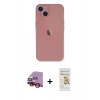 MARSİLYAN™- iPhone 14 Plus Kılıf Yadigar Yansıma Serisi - Siyah Mat Seramik Nano Ekran Koruyucu + Raze Metal Kamera Lens - KI