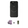 MARSİLYAN™- iPhone 14 Plus Kılıf Zirve Klasik Prime - Siyah Joko Magic 5D Hayalet Cam + Raze Metal Kamera Lens - MR