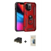 MARSİLYAN™- iPhone 14 Pro Kılıf Ahenk Klasik Koleksiyonu - Siyah 6D Mat Seramik Hayalet Nano Ekran Koruyucu + Raze Metal Kamera Lens - GD