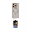 MARSİLYAN™- iPhone 14 Pro Kılıf Ahenk Klasik Özel Seri - Siyah Buffer Hayalet Cam Ekran Koruyucu