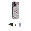 MARSİLYAN™- iPhone 14 Pro Kılıf Ahenk Modern Serisi - Siyah Joko Magic 5D Cam + Raze Metal Kamera Lens - GD