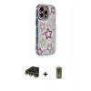 MARSİLYAN™- iPhone 14 Pro Kılıf Ahenk Modern Serisi - Siyah Joko Magic 5D Hayalet Cam + Raze Metal Kamera Lens - GD
