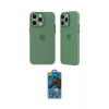 MARSİLYAN™- iPhone 14 Pro Kılıf Atlas Minimal Prime - Siyah 18D Cam Ekran Koruyucu