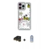 MARSİLYAN™- iPhone 14 Pro Kılıf Çekirdek Asil - Siyah Joko Magic 5D Cam + Raze Metal Kamera Lens - GD