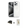 MARSİLYAN™- iPhone 14 Pro Kılıf Eksen Doku Koleksiyonu - Siyah Mat Seramik Nano Ekran Koruyucu + Raze Metal Kamera Lens - GD