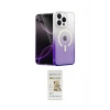 MARSİLYAN™- iPhone 14 Pro Kılıf Eksen Minimal Özel Seri - Siyah Mat Seramik Nano Ekran Koruyucu