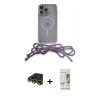 MARSİLYAN™- iPhone 14 Pro Kılıf Eksen Özel Seri - Siyah 20D Premium Cam Ekran Koruyucu + Raze Metal Kamera Lens - GD
