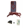 MARSİLYAN™- iPhone 14 Pro Kılıf Eksen Özel Seri - Siyah 20D Premium Cam Ekran Koruyucu + Raze Metal Kamera Lens - GD