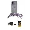 MARSİLYAN™- iPhone 14 Pro Kılıf Eksen Özel Seri - Siyah Buffer Cam Ekran Koruyucu + Raze Metal Kamera Lens - GD