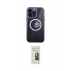 MARSİLYAN™- iPhone 14 Pro Kılıf İz Form - Siyah 6D Mat Seramik Hayalet Nano Ekran Koruyucu