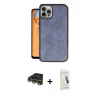 MARSİLYAN™- iPhone 14 Pro Kılıf Kıvılcım Işık Serisi - Şeffaf Pasifik Cam Ekran Koruyucu + Raze Metal Kamera Lens - GD