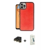 MARSİLYAN™- iPhone 14 Pro Kılıf Kıvılcım Işık Serisi - Şeffaf Pasifik Cam Ekran Koruyucu + Raze Metal Kamera Lens - GD