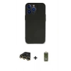 MARSİLYAN™- iPhone 14 Pro Kılıf Kozmos Yansıma Özel Seri - Siyah Joko Magic 5D Hayalet Cam + Raze Metal Kamera Lens - GD