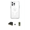 MARSİLYAN™- iPhone 14 Pro Kılıf Kutup Doku Prime - Siyah Joko Magic 5D Hayalet Cam + Raze Metal Kamera Lens - GD