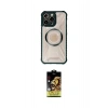 MARSİLYAN™- iPhone 14 Pro Kılıf Kutup Modern - Siyah Buffer Cam Ekran Koruyucu