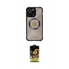 MARSİLYAN™- iPhone 14 Pro Kılıf Kutup Modern - Siyah Buffer Cam Ekran Koruyucu