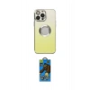MARSİLYAN™- iPhone 14 Pro Kılıf Kutup Yansıma Özel Seri - Siyah 18D Cam Ekran Koruyucu