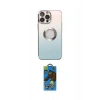 MARSİLYAN™- iPhone 14 Pro Kılıf Kutup Yansıma Özel Seri - Siyah 18D Cam Ekran Koruyucu