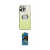 MARSİLYAN™- iPhone 14 Pro Kılıf Kutup Yansıma Özel Seri - Siyah 18D Cam Ekran Koruyucu