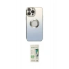 MARSİLYAN™- iPhone 14 Pro Kılıf Kutup Yansıma Özel Seri - Siyah 20D Premium Cam Ekran Koruyucu