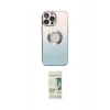 MARSİLYAN™- iPhone 14 Pro Kılıf Kutup Yansıma Özel Seri - Siyah 20D Premium Cam Ekran Koruyucu