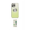 MARSİLYAN™- iPhone 14 Pro Kılıf Kutup Yansıma Özel Seri - Siyah 20D Premium Cam Ekran Koruyucu
