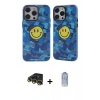 MARSİLYAN™- iPhone 14 Pro Kılıf Nova Doku Koleksiyonu - Siyah Joko Magic 5D Cam + Raze Metal Kamera Lens - GD