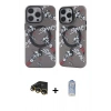MARSİLYAN™- iPhone 14 Pro Kılıf Nova Doku Koleksiyonu - Siyah Joko Magic 5D Cam + Raze Metal Kamera Lens - GD
