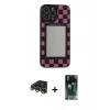 MARSİLYAN™- iPhone 14 Pro Kılıf Odak Klasik Serisi - Siyah 360 Mat Full Body Arka Koruyucu + Raze Metal Kamera Lens - GD
