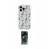 MARSİLYAN™- iPhone 14 Pro Kılıf Pusula Form - Siyah 360 Mat Full Body Arka Koruyucu