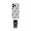 MARSİLYAN™- iPhone 14 Pro Kılıf Pusula Form - Siyah 360 Mat Full Body Arka Koruyucu